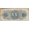 Image 2 : 1863 $20 Confederate States of America Note