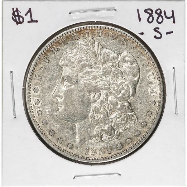 1884-S $1 Morgan Silver Dollar Coin