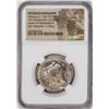 Image 1 : 246-225 BC Seleucid Kingdom Seleucus II AR Tetradrachm Alexander III Coin NGC VF