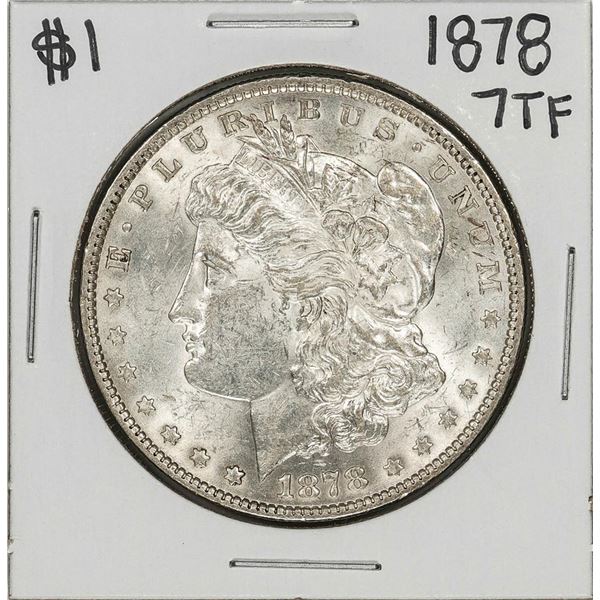 1878 7TF $1 Morgan Silver Dollar Coin