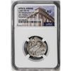 Ancient Greek 440-404 BC Attica Athens AR Tetradrachm Athena Owl Coin NGC AU