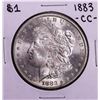 Image 1 : 1883-CC $1 Morgan Silver Dollar Coin