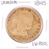 Image 1 : 1845 Colombia 16 Pesos Gold Coin