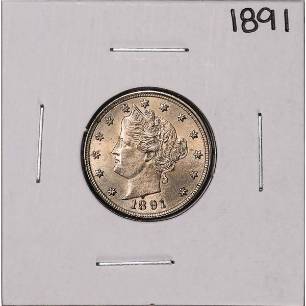 1891 Liberty Head V Nickel Coin