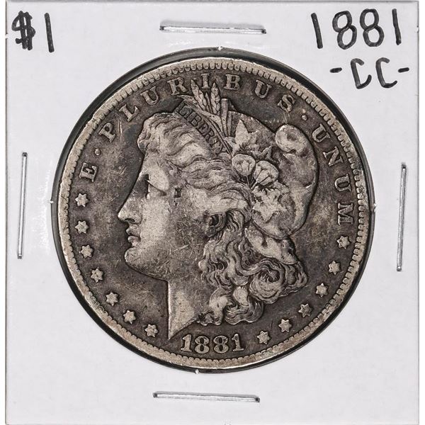 1881-CC $1 Morgan Silver Dollar Coin