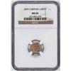 Image 1 : 2009 Great Britain 1/4 Sovereign Gold Coin NGC MS69