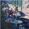 Image 2 : Mark King (1931-2014) "Sidewalk Cafe" Limited Edition Serigraph On Paper