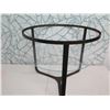 Image 8 : Round Two-Tier Espresso Side Table w/ Glass Top, 30" Dia, 26"H (Bistro Ht), Removable Glass