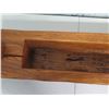 Image 5 : Long Natural Teak Bowl (Magazine Rack), Made in Indonesia 43" x 8" x 7"H