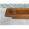 Image 2 : Long Natural Teak Bowl (Magazine Rack), Made in Indonesia 43" x 8" x 7"H