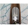 Image 2 : Wooden Canoe-Shaped Wall Sconce Lamp 32"L x 4"H