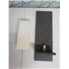 Image 2 : David Alexander Lighting Incandescent Wall-Mount Lamp 6"x18"x3"H (Heavy/Glass Fragile)