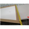 Image 8 : Trapezoid Dark Framed Wall Mirror 36" x 42"