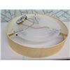 Image 1 : Round Ceiling Lamp 30" Dia, 6"H