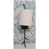 Image 1 : Branch Motif Wall-Mount Lamp 30"L w/ Shade 8" Dia, 10"L