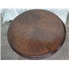 Image 2 : Bernhardt 314-015 Round Cocktail Table w/ Pedestal Base 42" Dia, 19"H