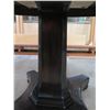 Image 4 : Wooden Round Table w/ Pedestal Base 44" Dia x 31"H