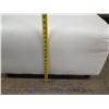 Image 11 : Large Pottery Barn White Footed Ottoman 30"x25"x17"H