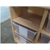 Image 8 : Community Playthings F694 Rolling Tote Shelf w/ Bins 49"x15"x25"H