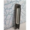 Image 2 : Hubbardton Forge 30-36 Wall-Mount Sconce w/ Glass Center 24"Lx6"W (Heavy)