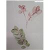 Image 2 : Qty 2 Leaf Print Artwork, Framed & Matted 19"x25"