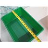 Image 8 : Qty 10 Multi-Color Bins 12"x8"x5"H & 16"x11"x5"H (may go with Lot 195)