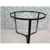 Image 8 : Round Two-Tier Espresso Side Table w/ Glass Top, 30" Dia, 26"H (Bistro Ht), Removable Glass