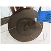 Image 9 : Round Black Ceiling Lamp, 29" Dia