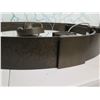 Image 3 : Round Black Ceiling Lamp, 29" Dia