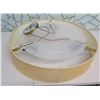Image 1 : Round Ceiling Lamp 30" Dia, 6"H