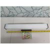 Image 8 : Qty 2 Wall-Mount Lamps, Rectangular Bar 2.5" x 2.5" x 25"L