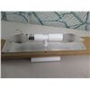 Image 3 : Incandescent Viola Sconce, Wall-Mount Light Fixture 24"L