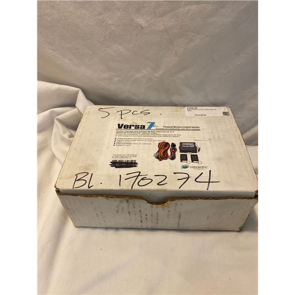 Versa 7  7 channel control system