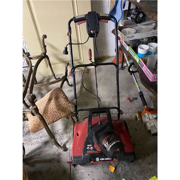 King Canada electric snow blower