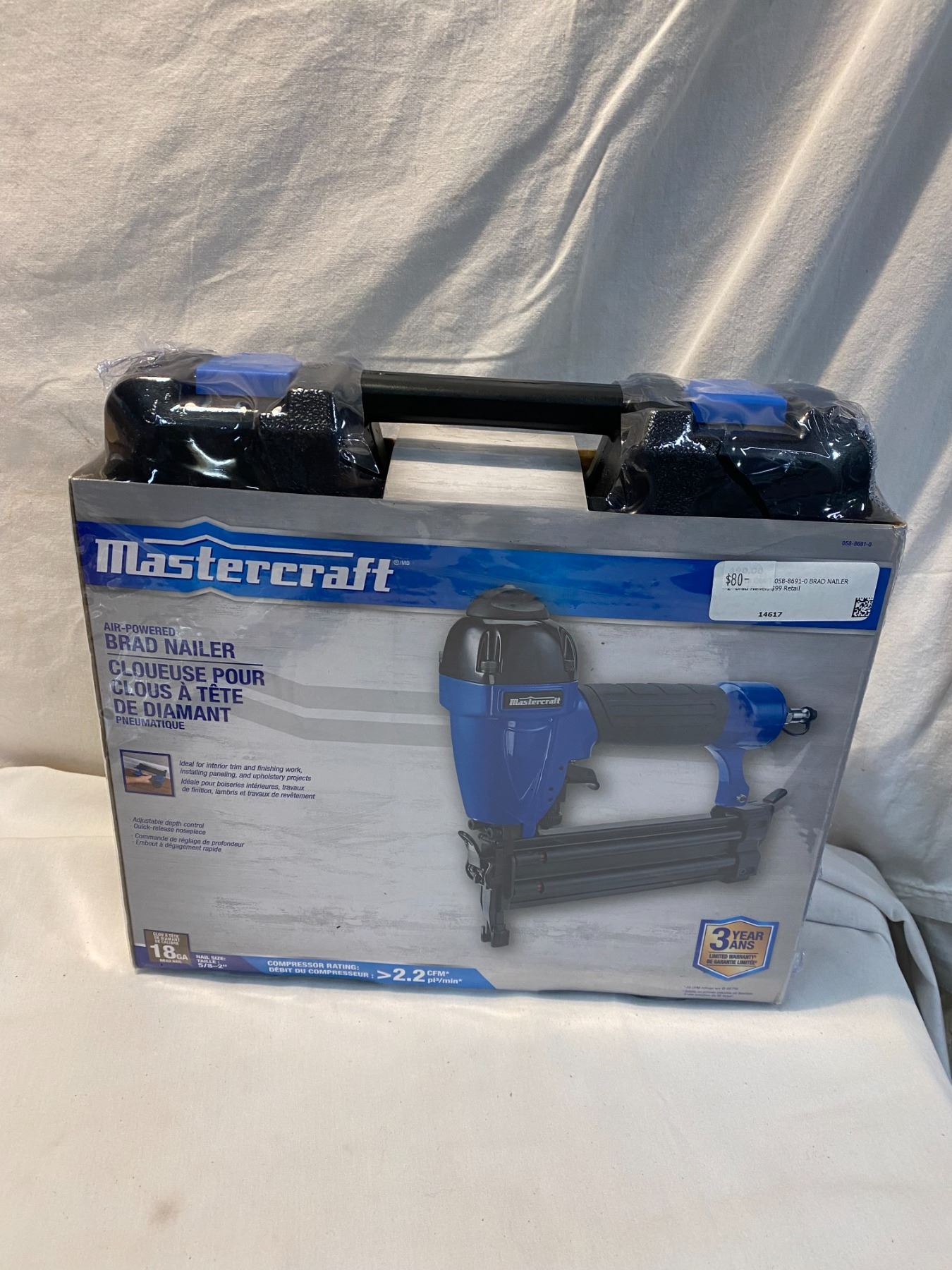 New mastercraft Brad nailer