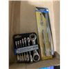 Ratcheting wrench set  and extension bars