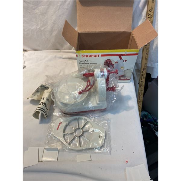 Starfrit apple peeler new