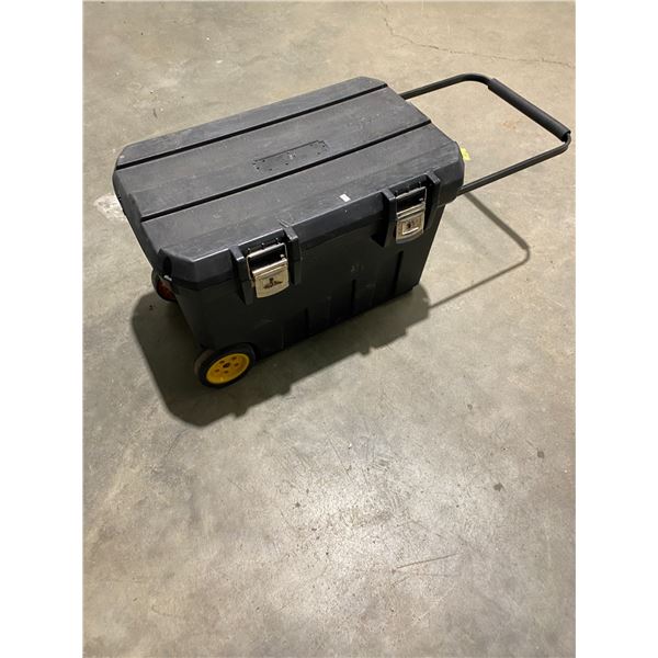 Rolling storage container