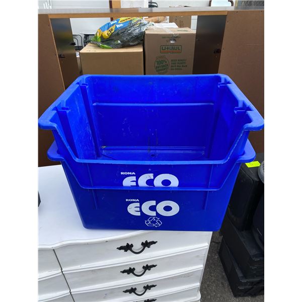 Recycling bins