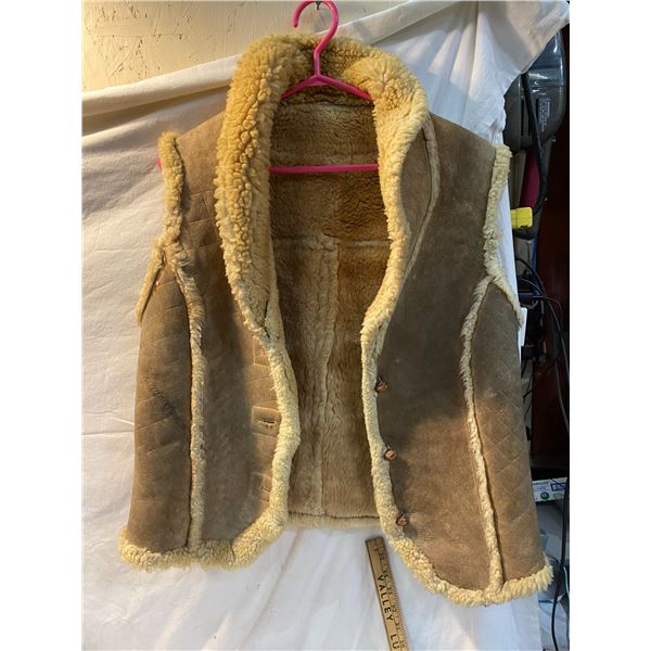 Vintage vest size not shown