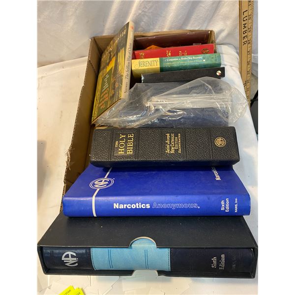 Holy Bible and other books