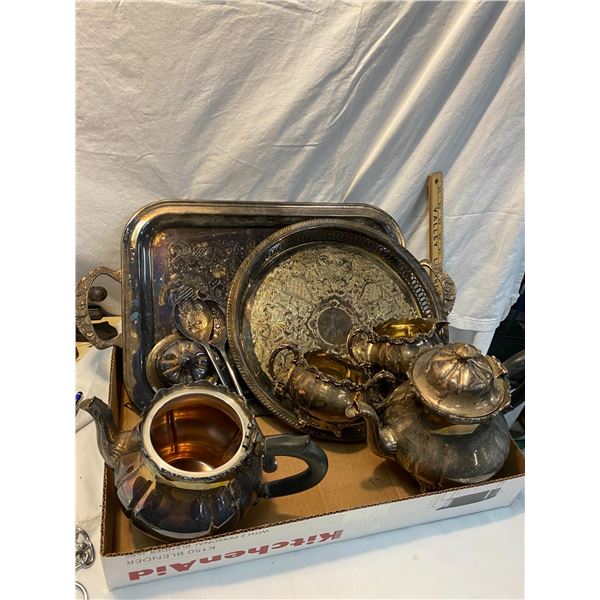 Prince Charlesand other silver plate