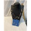 Necklace and earrings