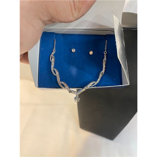 Necklace and earrings