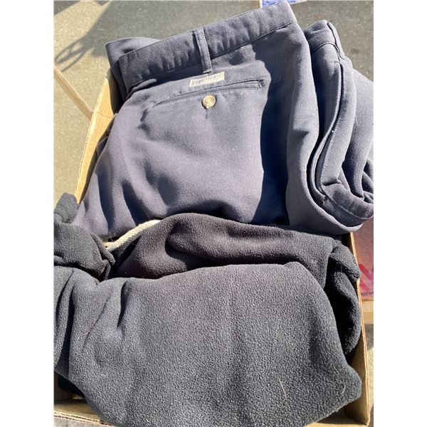 Chaps pants 40/32 and fuzzy soft top