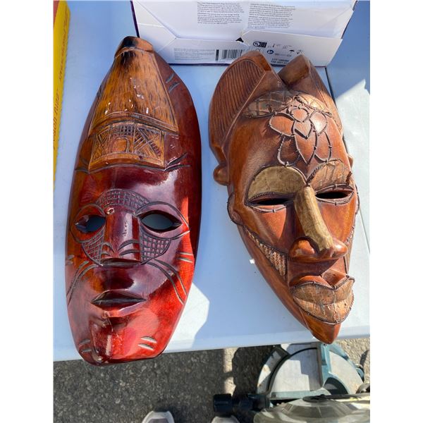Two masks