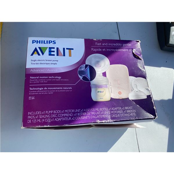 Avent breast pump sealed