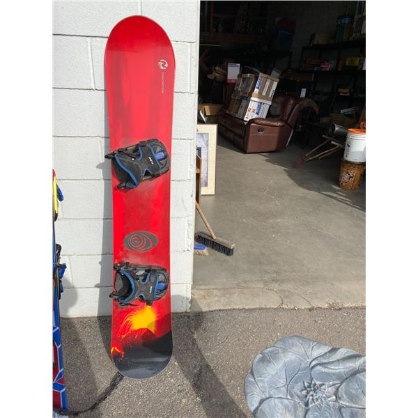 Rossignol snow board flow bindings