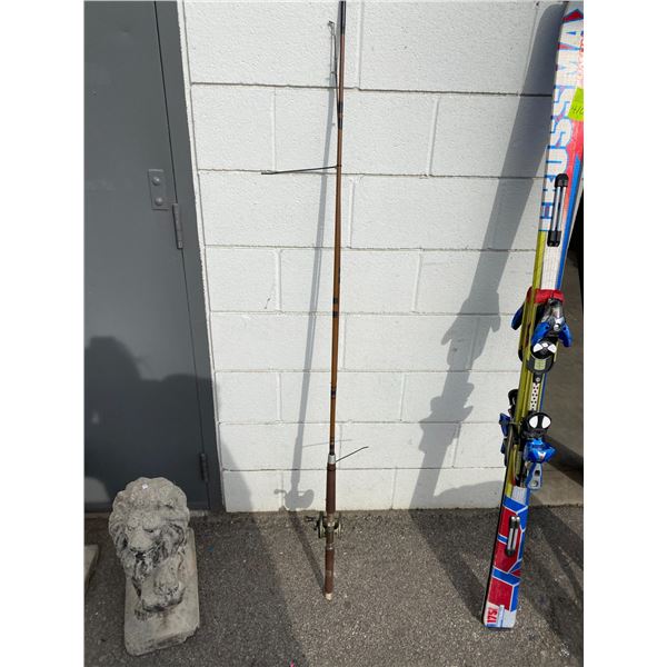 Vintage fishing rod and reel
