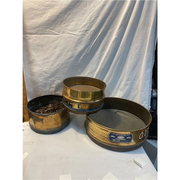 Test sieves and planter